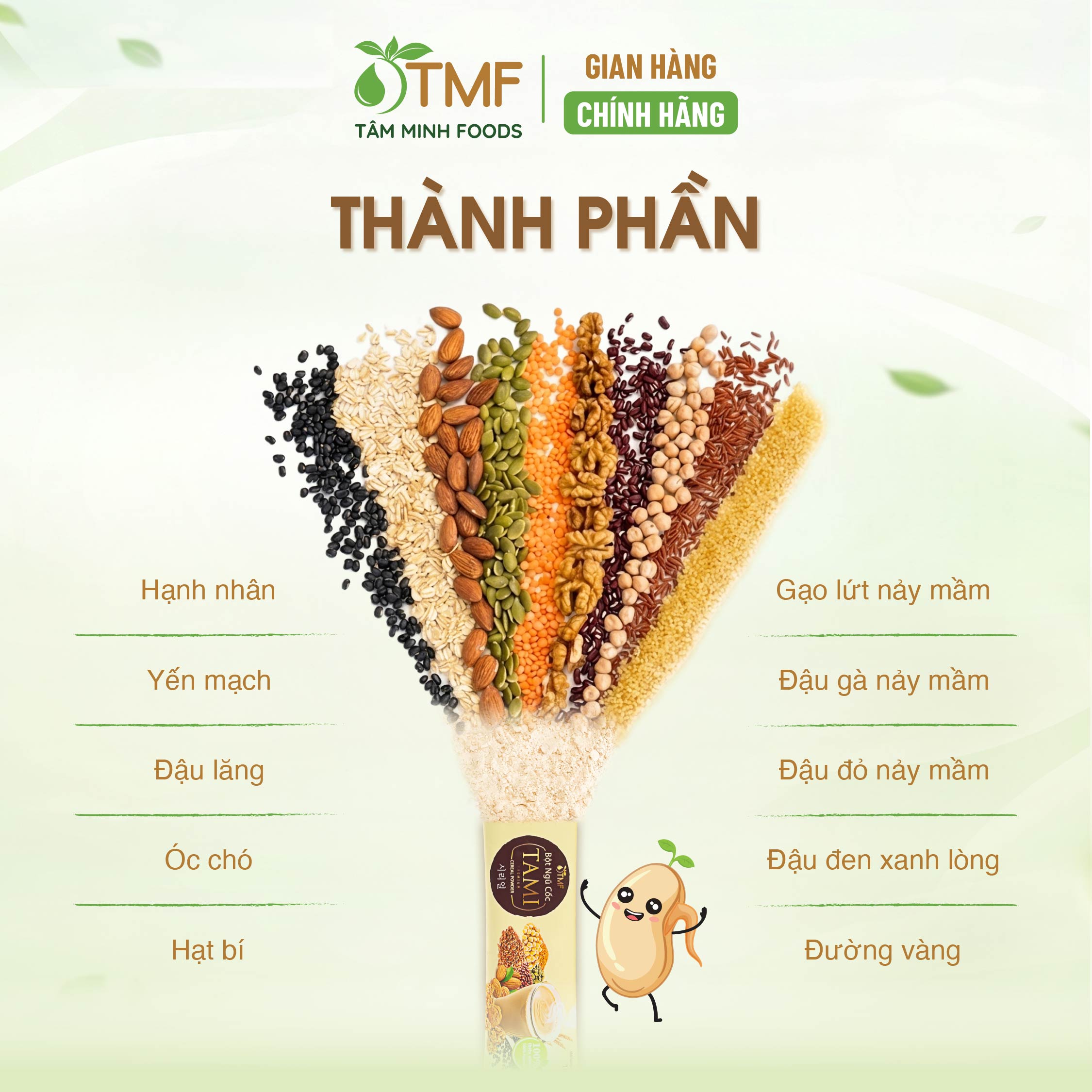 TAMI MIXED GRAIN POWER WITH SUGAR 126G  