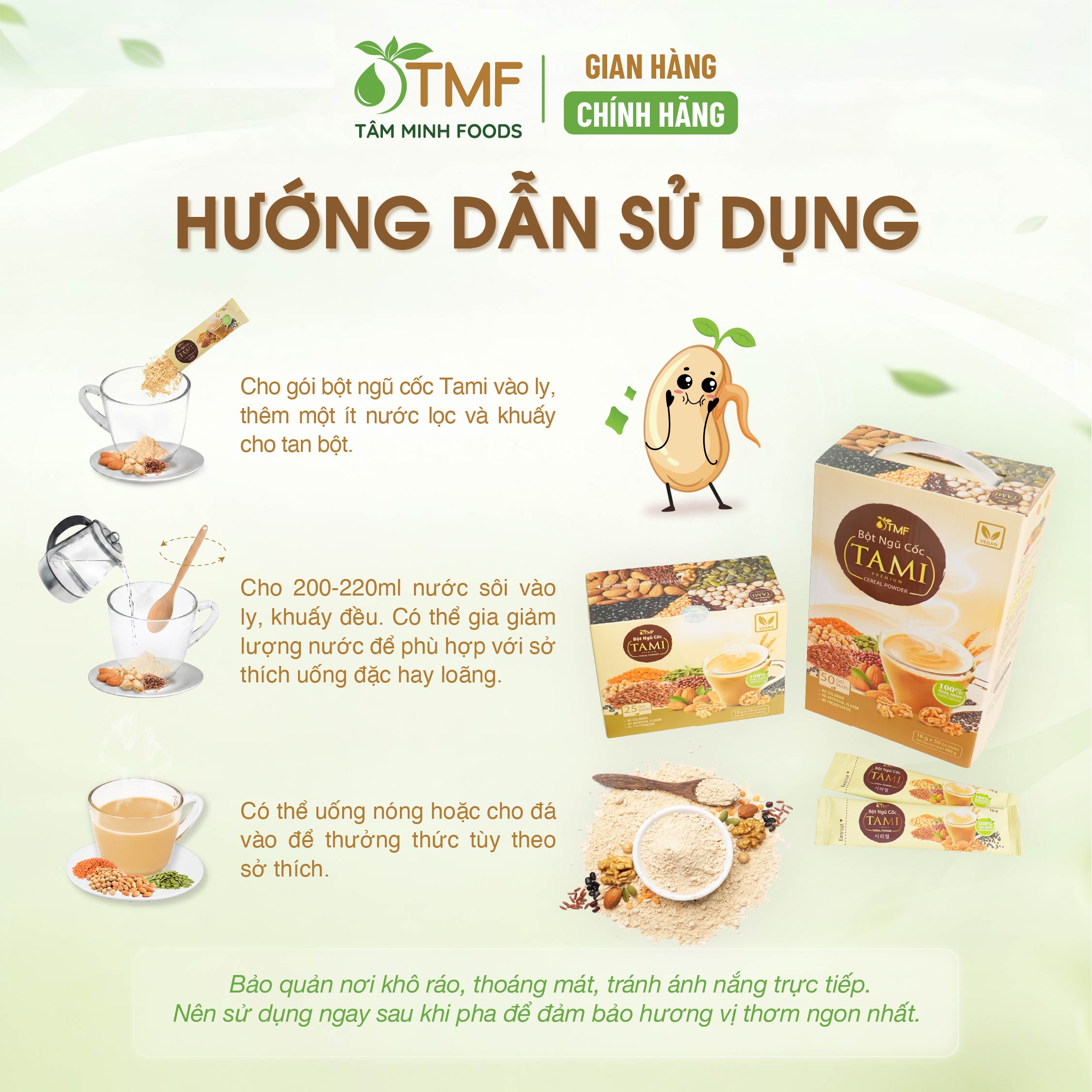 TAMI MIXED GRAIN POWER WITH SUGAR 126G  
