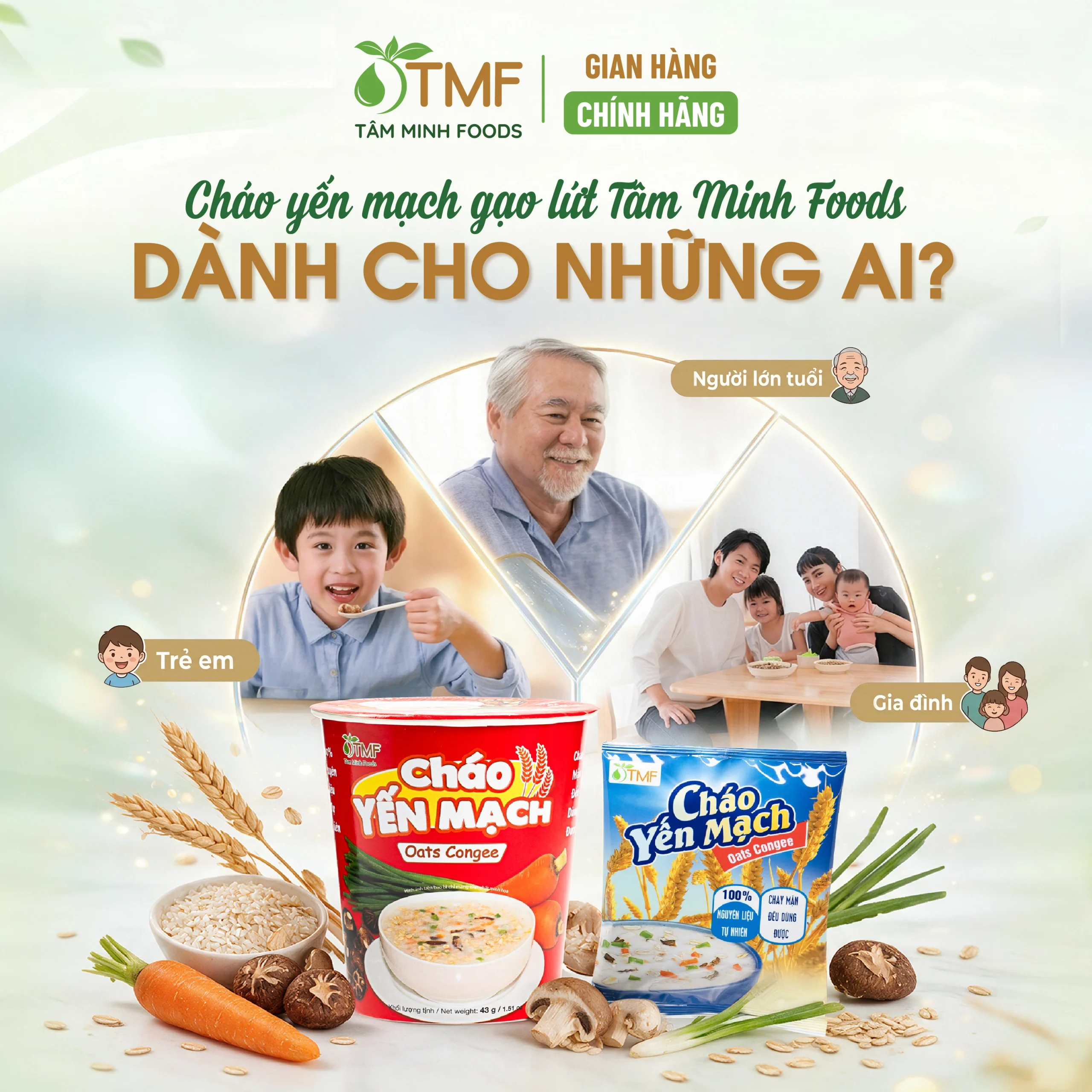 CHÁO YẾN MẠCH (LY)  