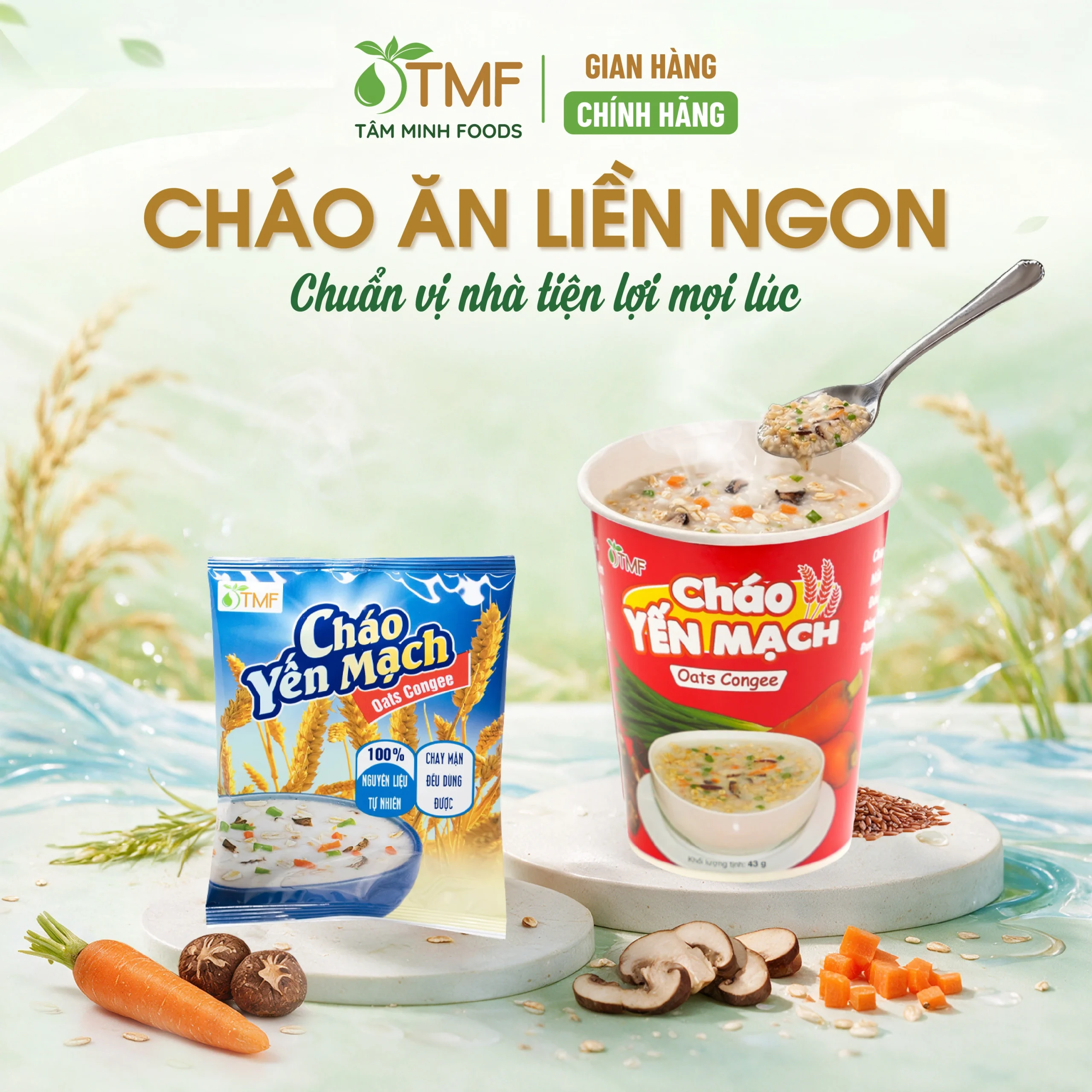 CHÁO YẾN MẠCH (LY)  