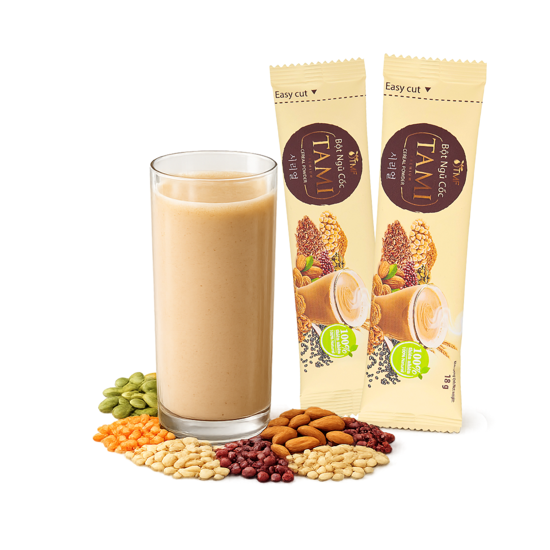 BỘT NGŨ CỐC TAMI ÍT NGỌT 126G